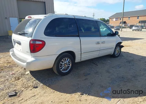 2001 Chrysler Town & Country Limited z USA, uszkodzony, nr VIN 2C8GP64L91R240266